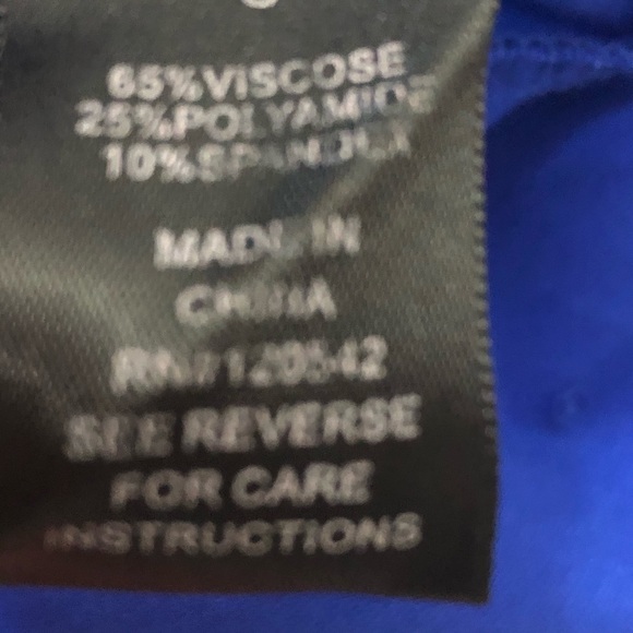 Felicity & Coco Brilliant Blue Skirt Ponte Dress - Picture 4 of 15